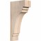 Ekena Millwork Pescadero Smooth Corbel, Douglas Fir, 3 1/2"W x 8"D x 16"H COR04X08X16PEC00SDF - alternate 1